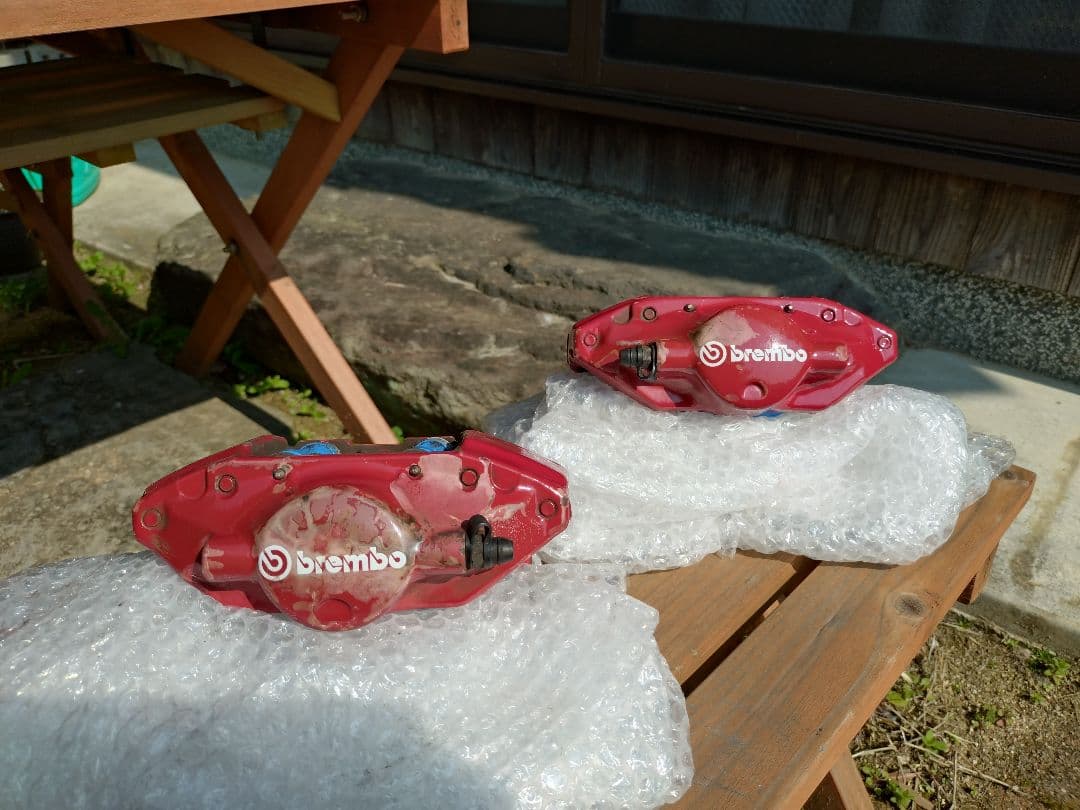 ランエボ8 ブレンボリアブレーキキャリパー