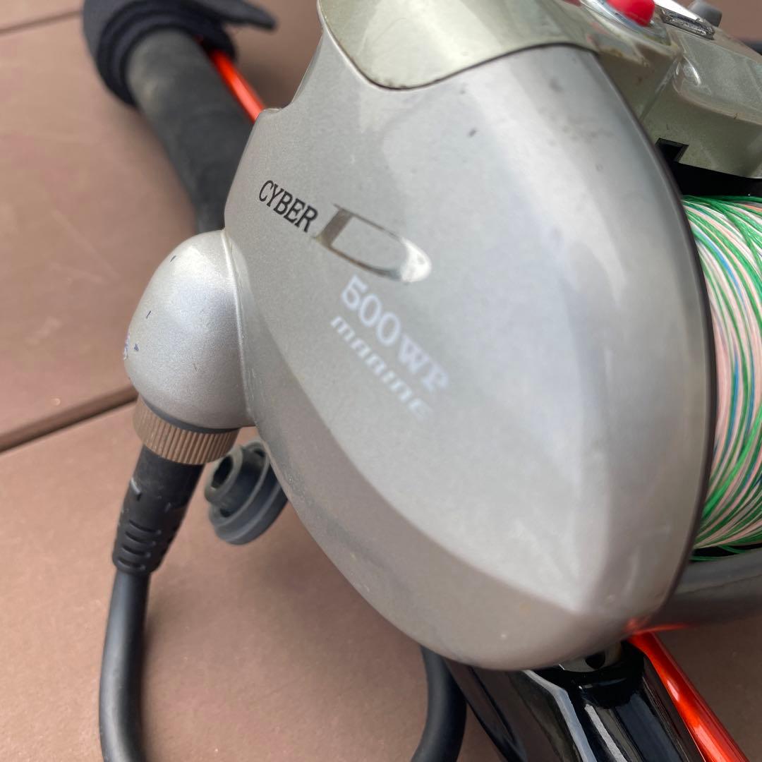 船釣りセット　電動リール　竿　仕掛け　カゴ　オモリセットです。