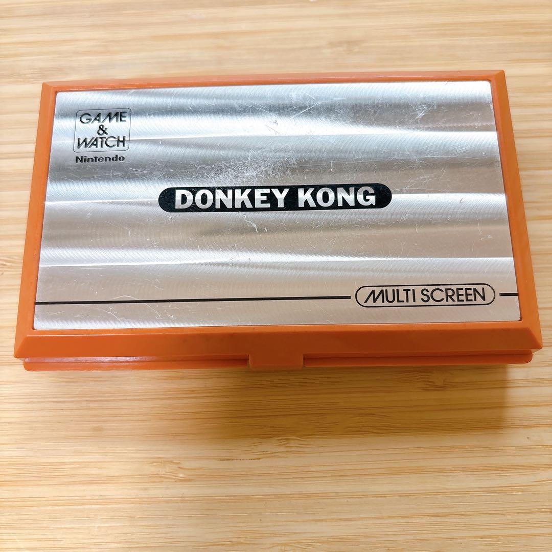 任天堂 ゲームウォッチ ドンキ―コング DK-52 マルチスクリーン　液漏れなし