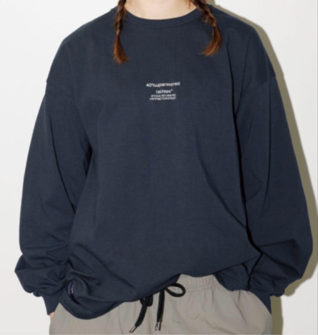 トップス 40PCT UPARMORED / LS / Cotton \"Navy\"