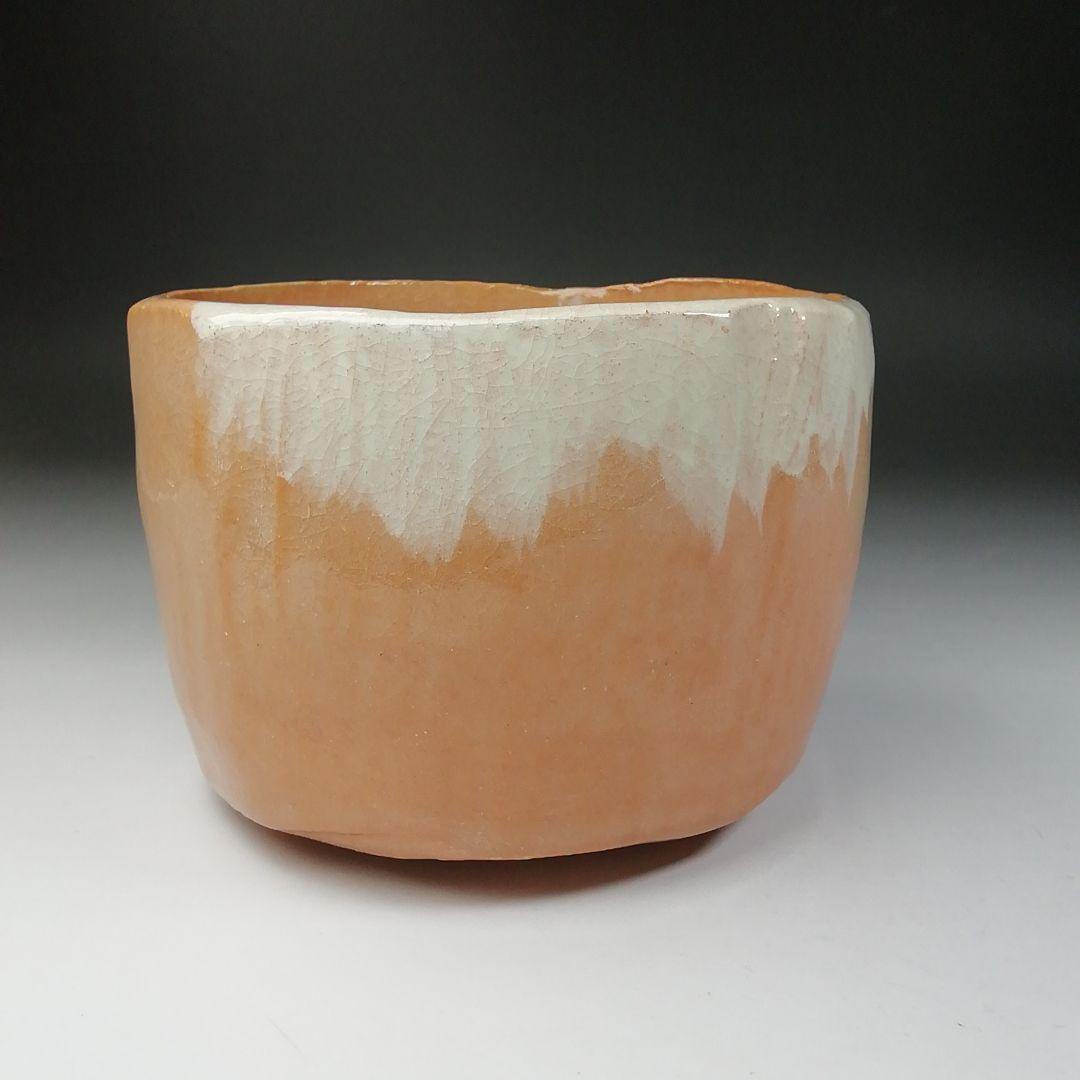 Ｔ５４６　茶碗　『加賀光悦写』『赤茶碗』『佐々木昭楽 造』　共箱　抹茶碗　茶道具