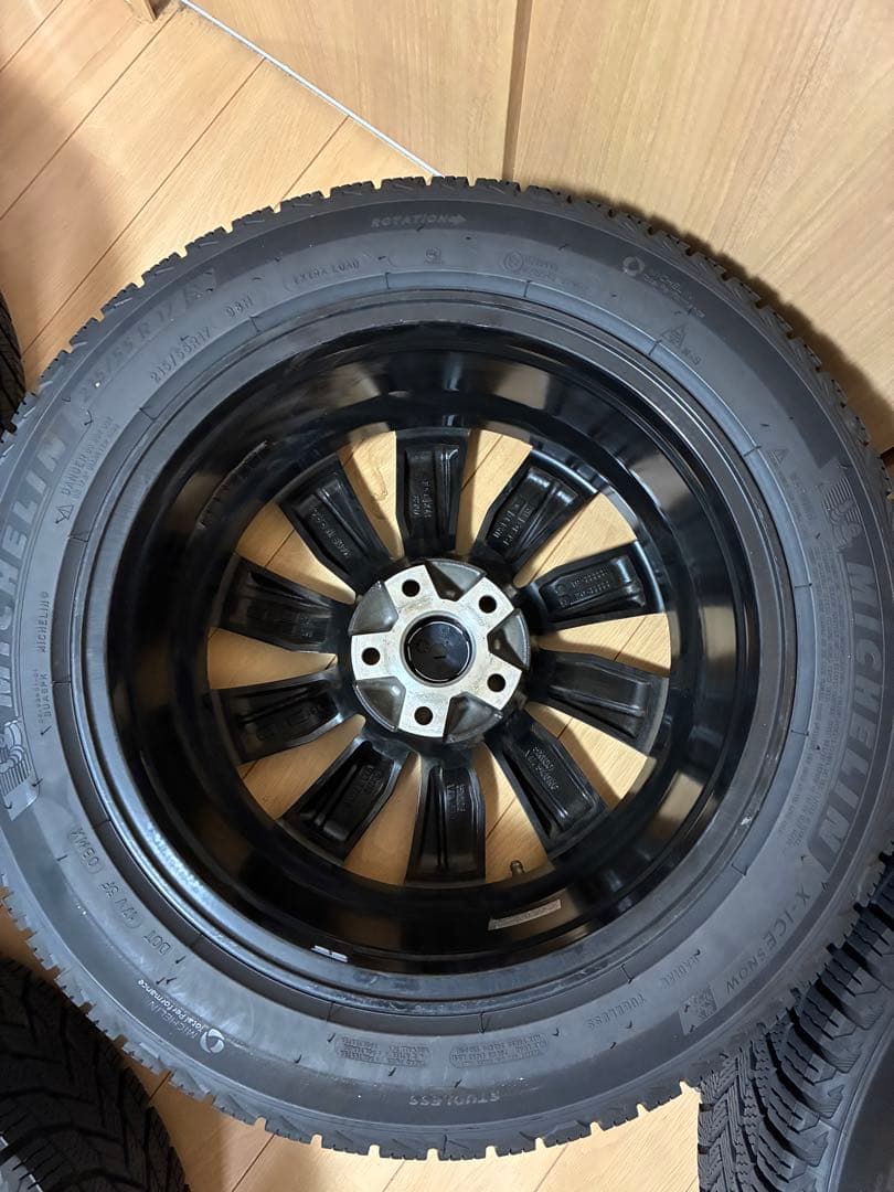 【2023年 美品】205/55R17 VW T-roc 純正 スタッドレス