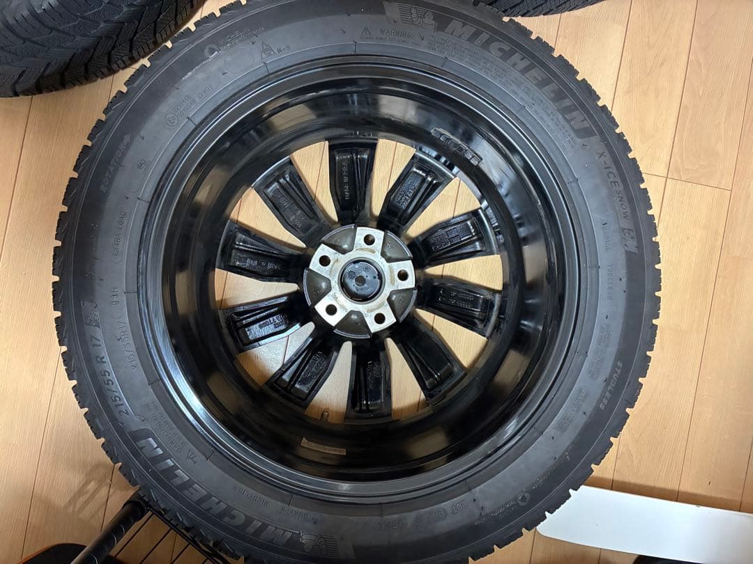 【2023年 美品】205/55R17 VW T-roc 純正 スタッドレス