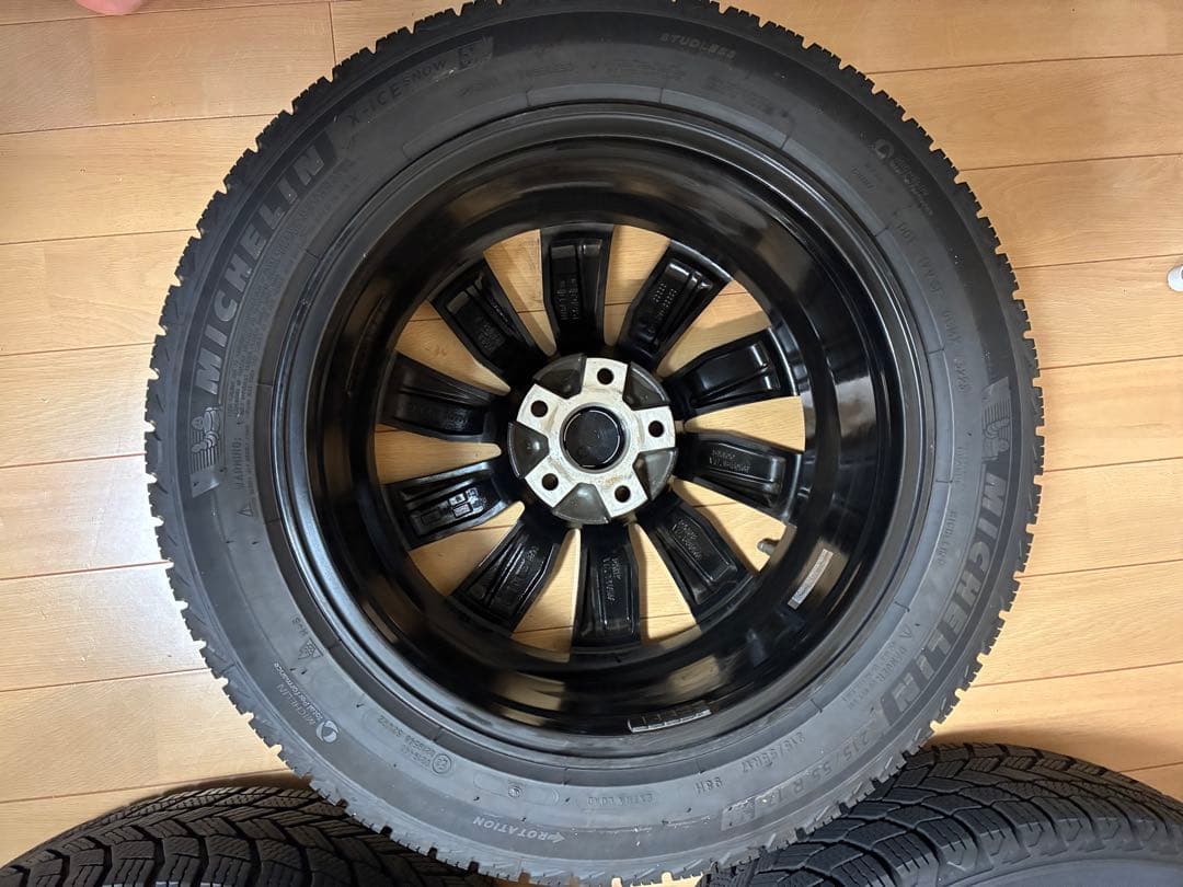 【2023年 美品】205/55R17 VW T-roc 純正 スタッドレス