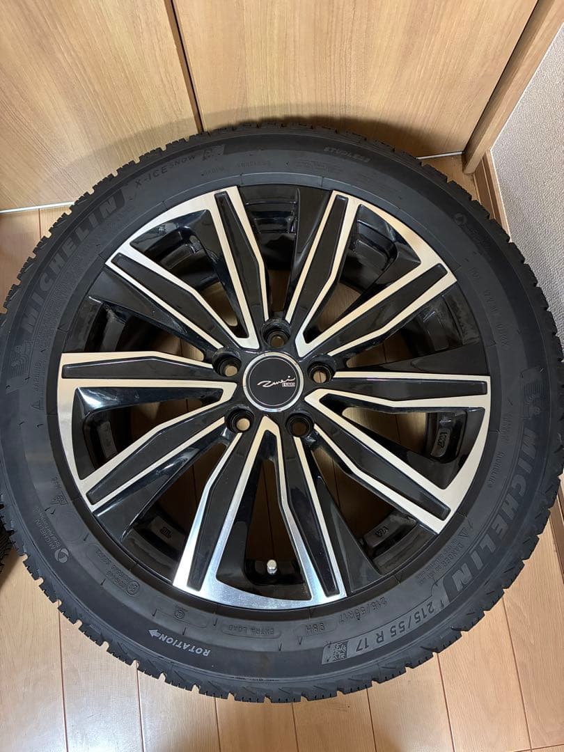 【2023年 美品】205/55R17 VW T-roc 純正 スタッドレス