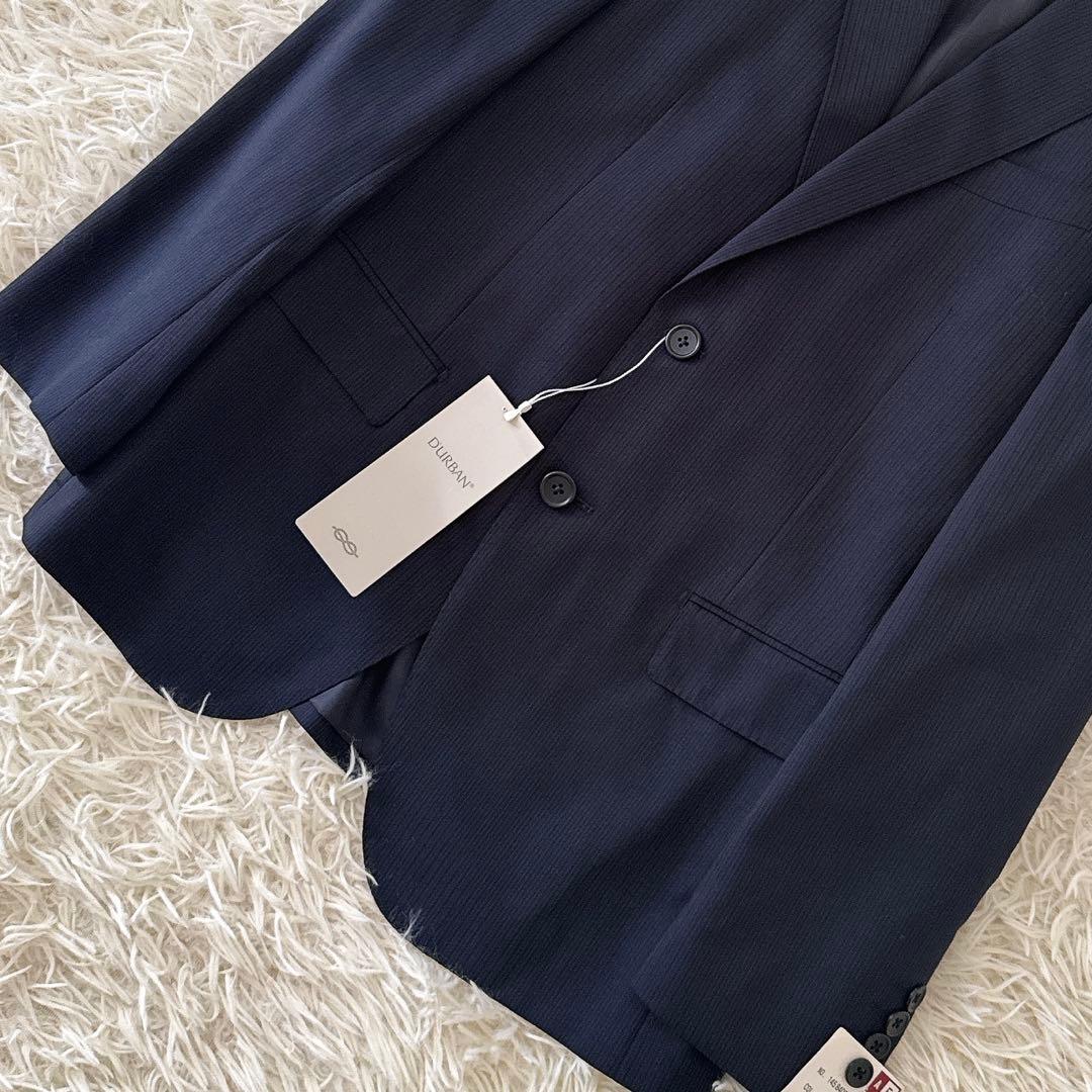 未使用タグ付✨D'URBAN メンズ スーツ セットアップ ネイビー A5 M