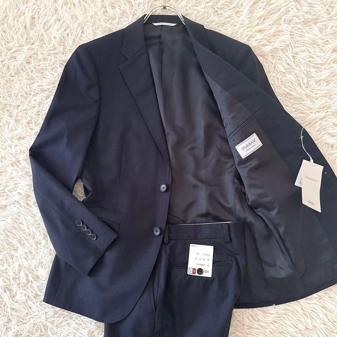 未使用タグ付✨D'URBAN メンズ スーツ セットアップ ネイビー A5 M