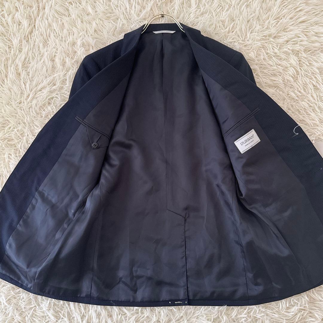 未使用タグ付✨D'URBAN メンズ スーツ セットアップ ネイビー A5 M