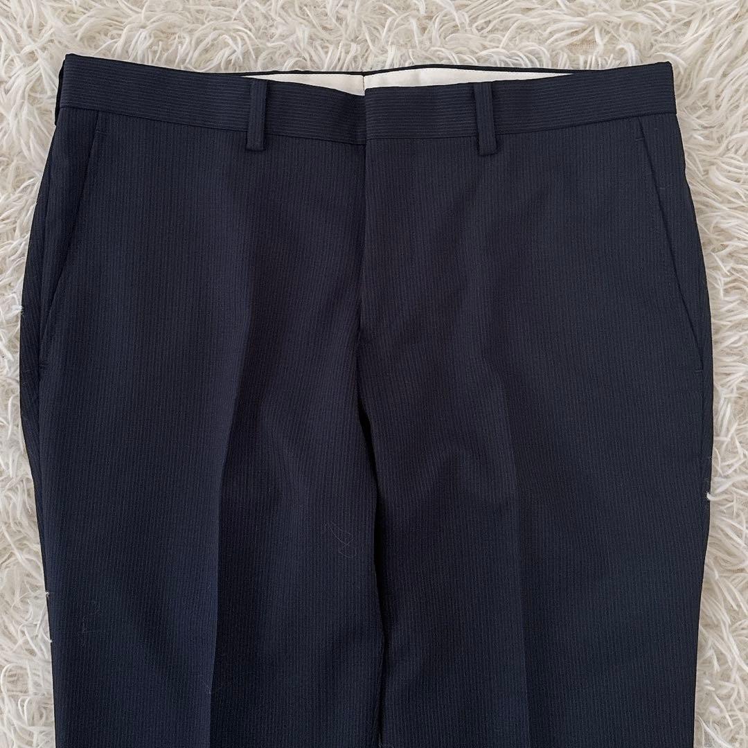 未使用タグ付✨D'URBAN メンズ スーツ セットアップ ネイビー A5 M