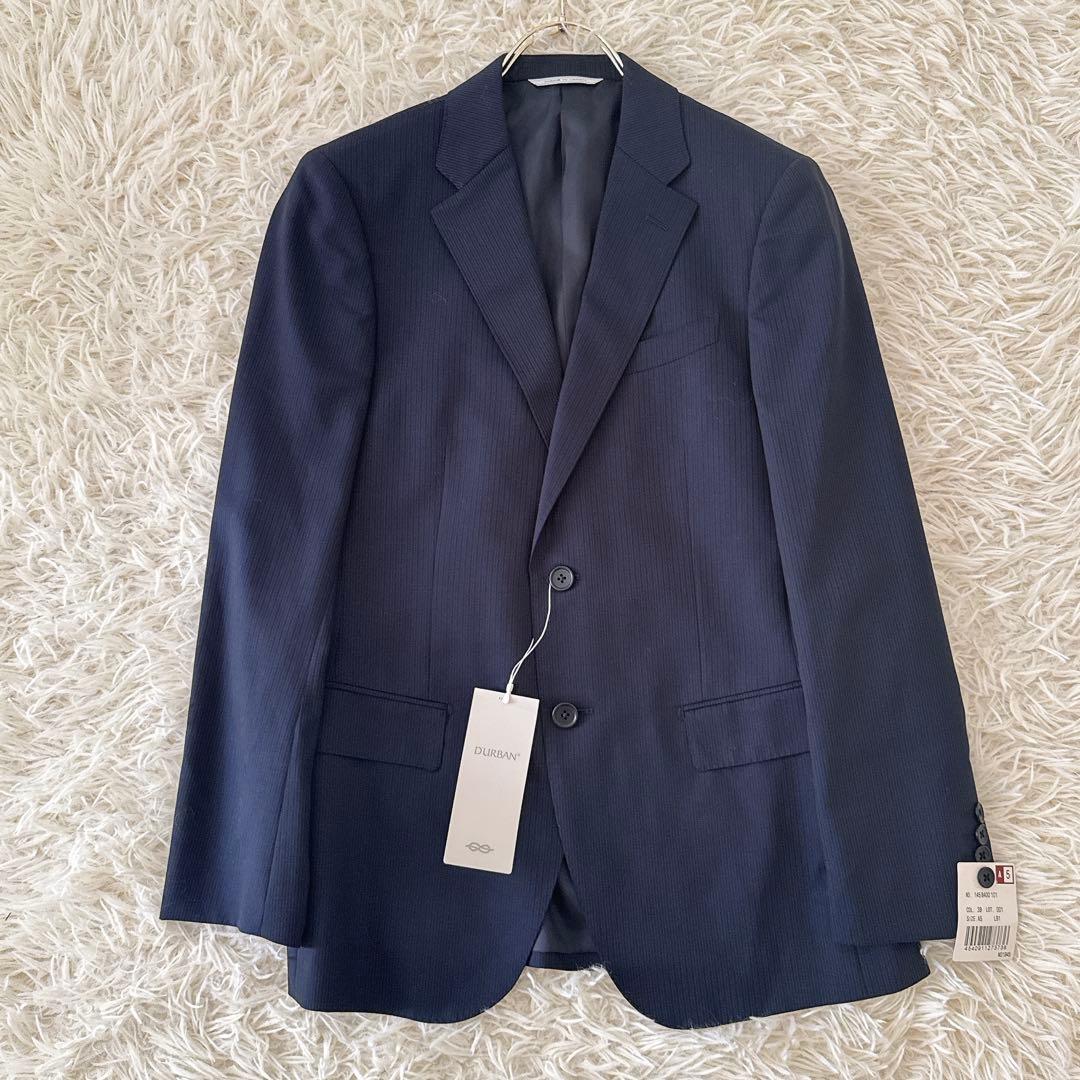 未使用タグ付✨D'URBAN メンズ スーツ セットアップ ネイビー A5 M