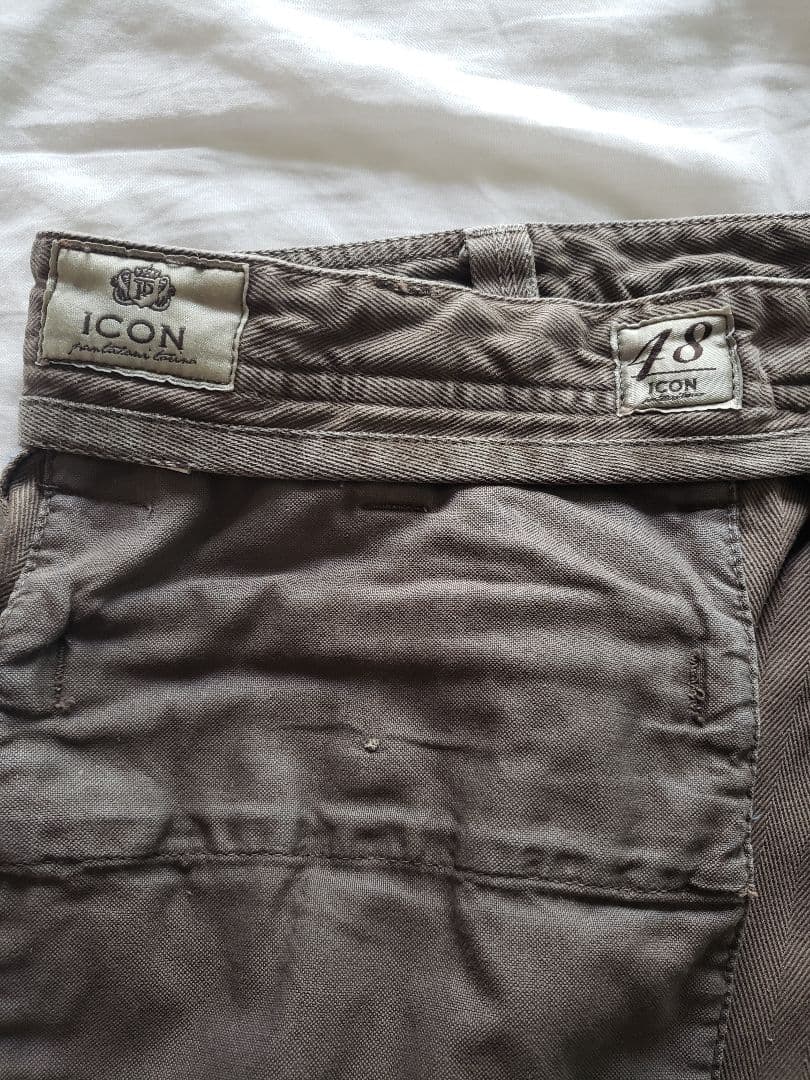 pt torino icon 01 05 ヘリンボーン カーゴパンツ トラウザー