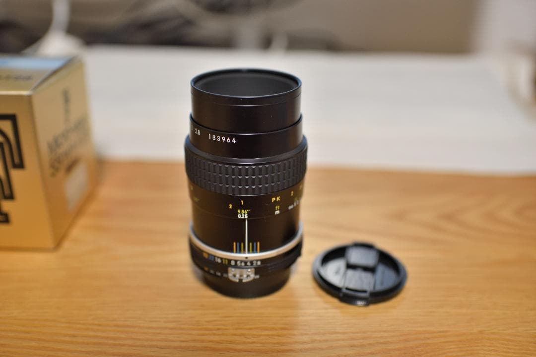 Ai Micro Nikkor 55mm f/2.8S【ほぼ未使用】