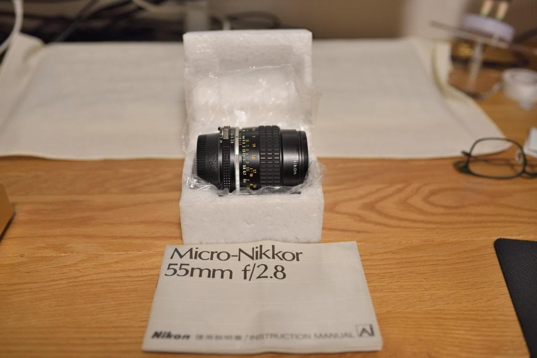 Ai Micro Nikkor 55mm f/2.8S【ほぼ未使用】