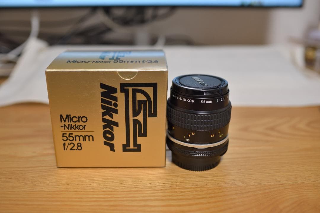 Ai Micro Nikkor 55mm f/2.8S【ほぼ未使用】