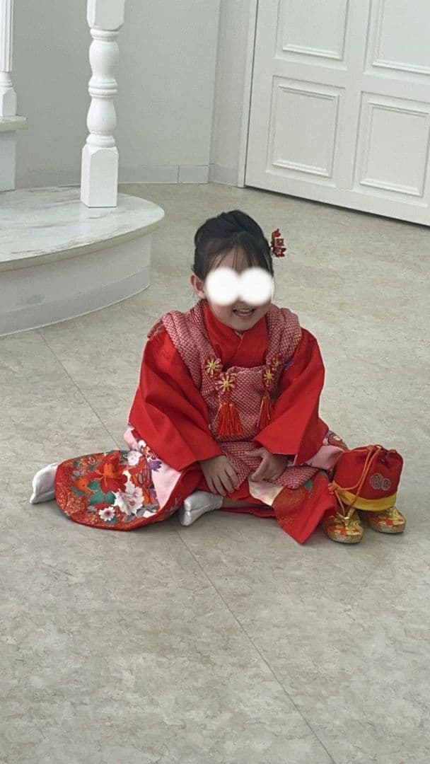 七五三用 3歳　着物　正絹