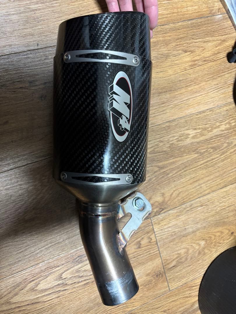 zx6r M4 スリップオンマフラー