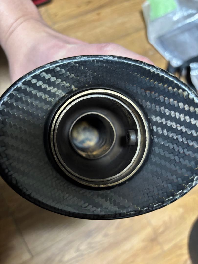 zx6r M4 スリップオンマフラー