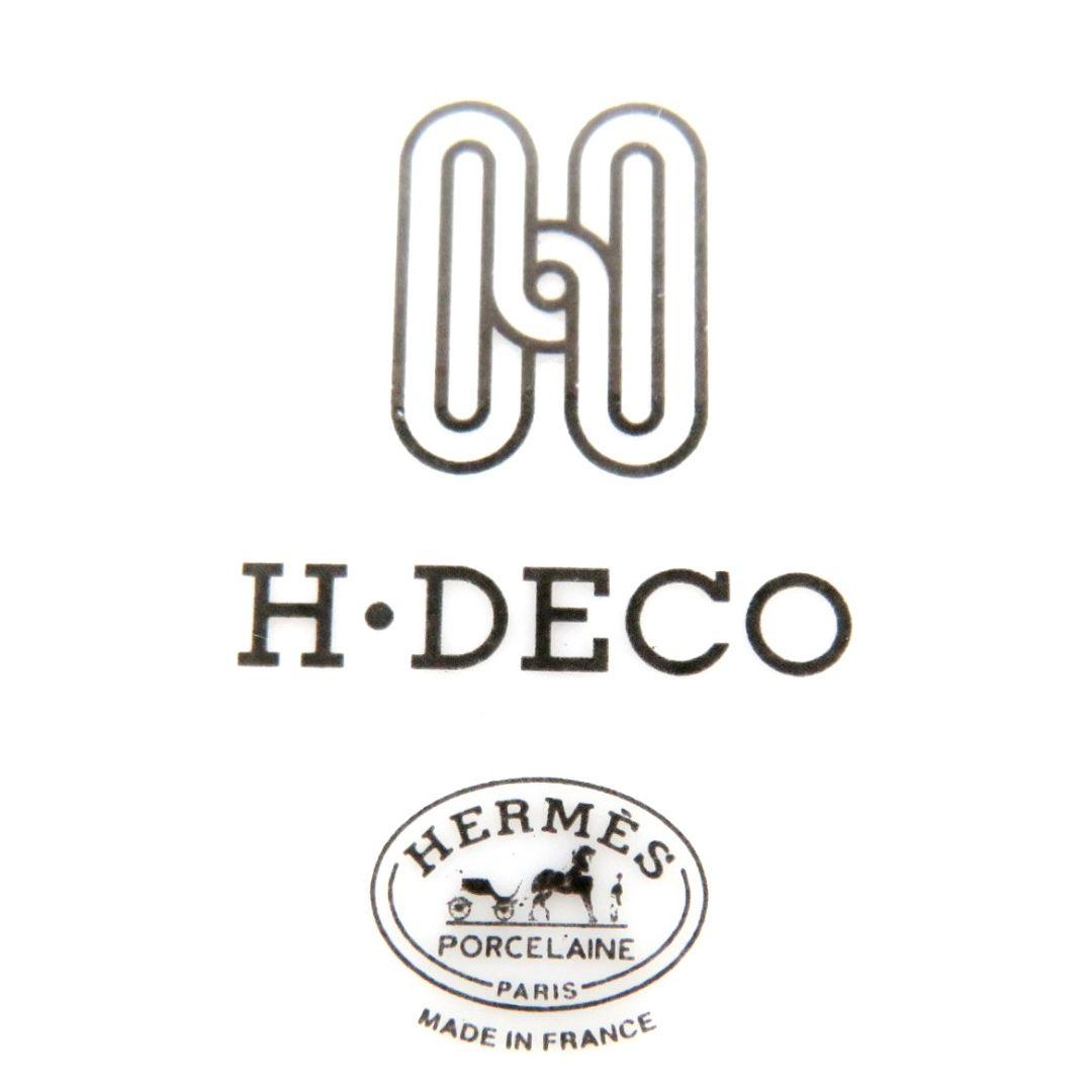 219 HERMES H・DECO アッシュ デコ 14㎝ プレート2枚セット