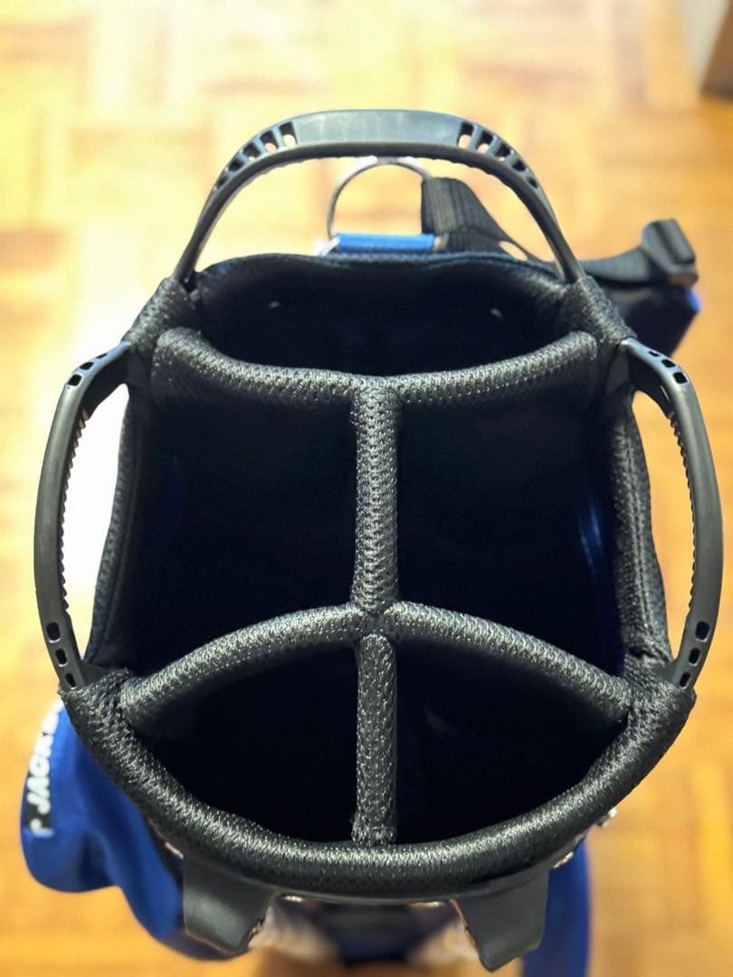 JACK BUNNY キャディバッグ 青