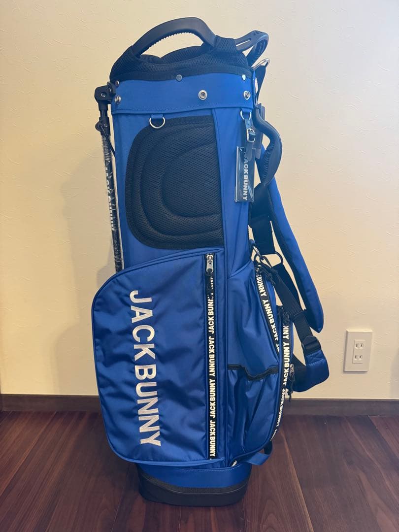 JACK BUNNY キャディバッグ 青