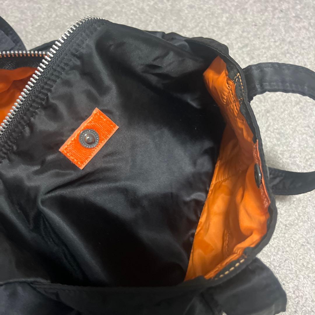 【evergreen 】PORTER ブラック タンカー　ミニボストン