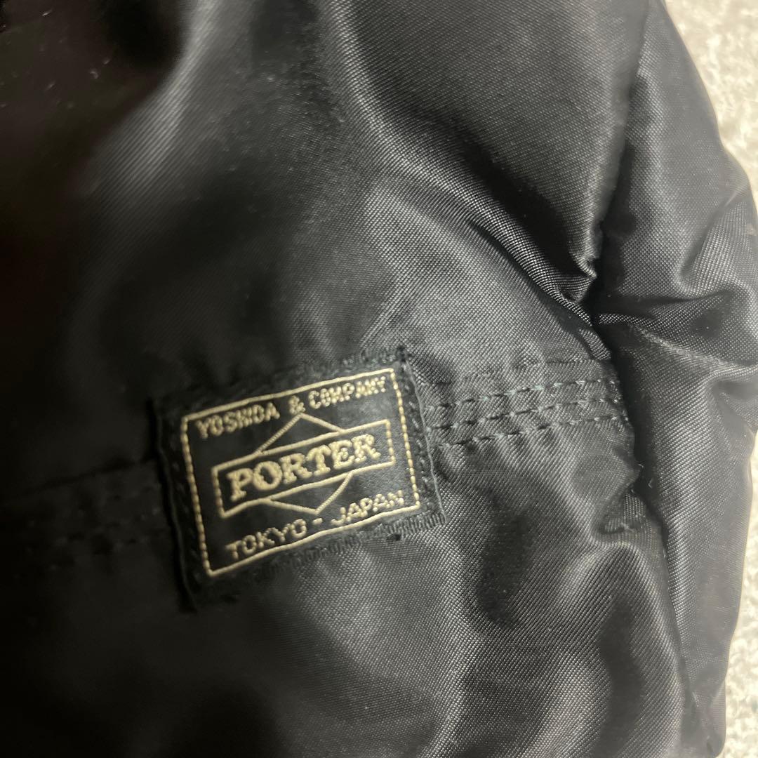 【evergreen 】PORTER ブラック タンカー　ミニボストン