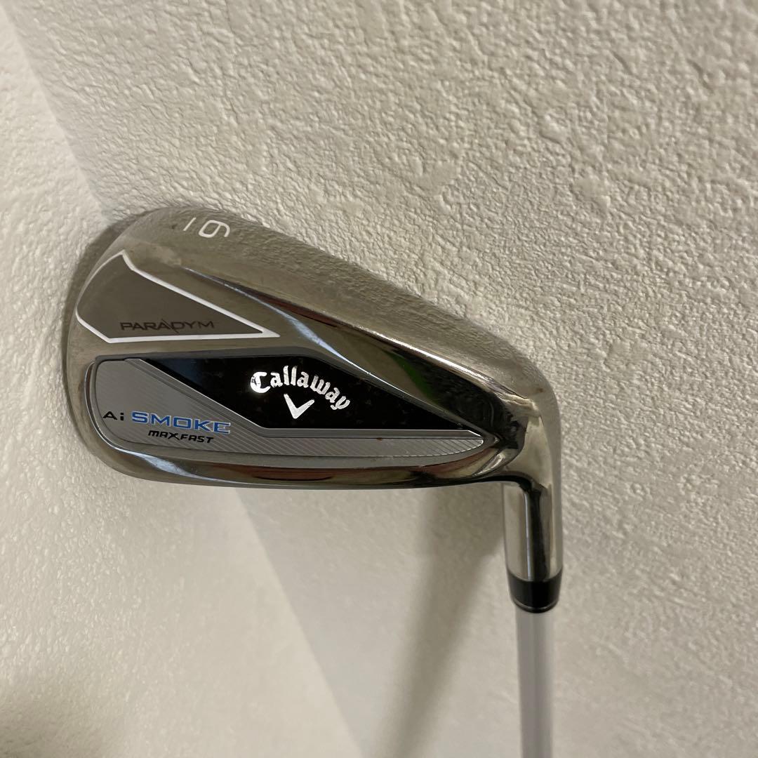 キャロウェイ　6番アイアン　パラダイムAIスモーク　レディース　フレックスL