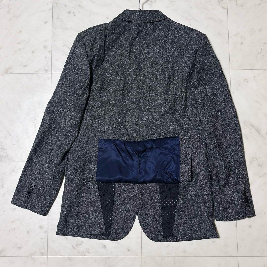 Paul Smith ウール シルク ネップツイード テーラードジャケット L