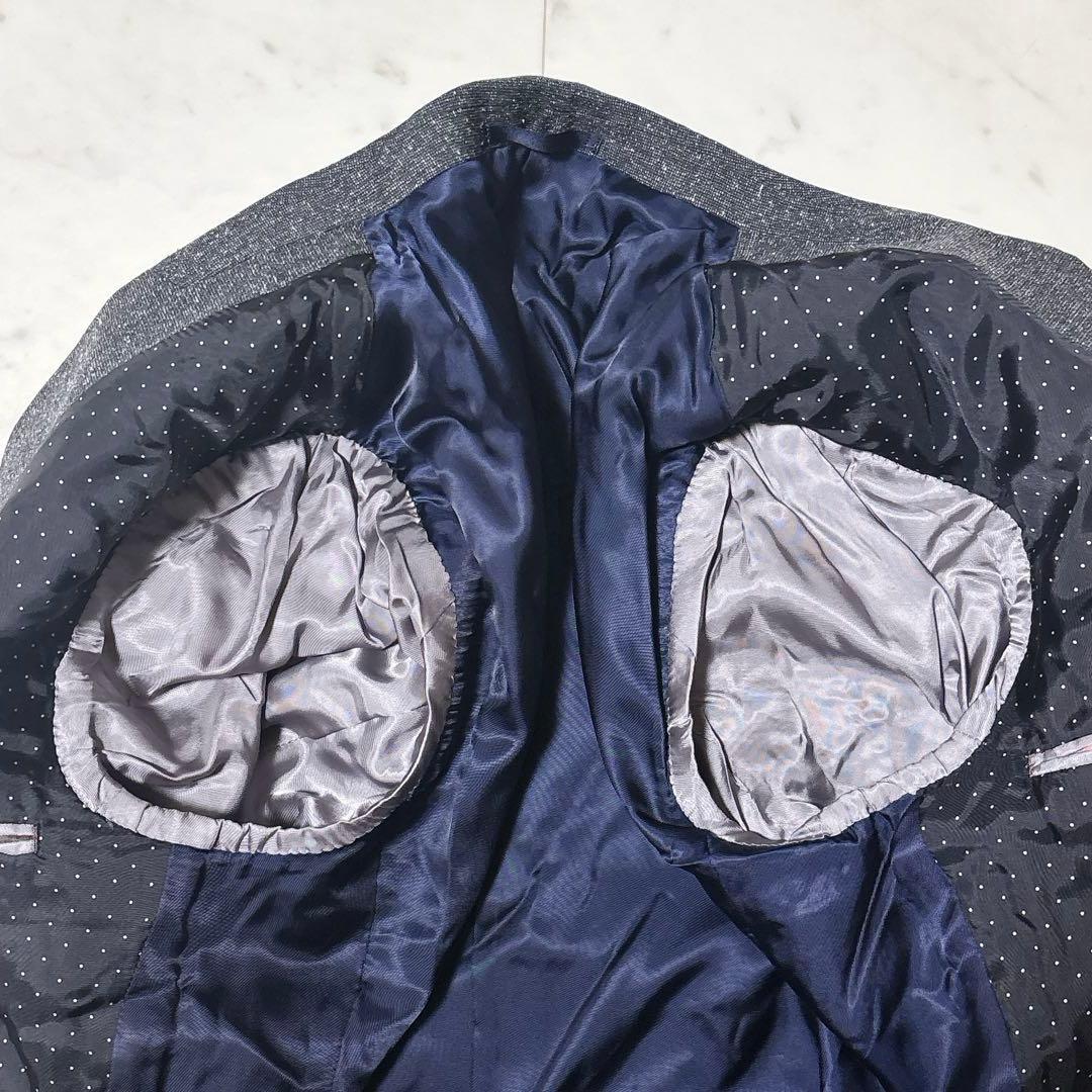 Paul Smith ウール シルク ネップツイード テーラードジャケット L