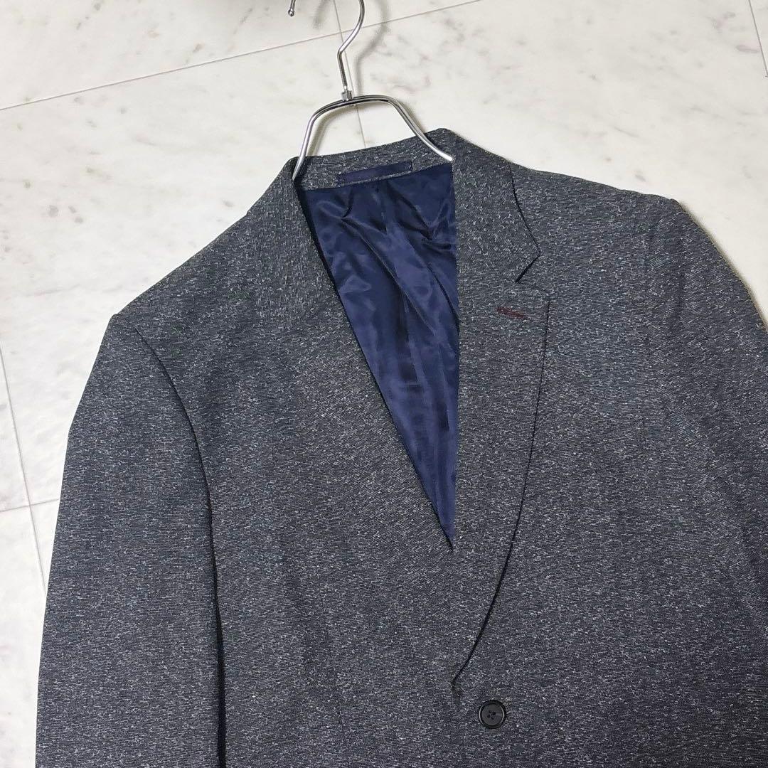 Paul Smith ウール シルク ネップツイード テーラードジャケット L