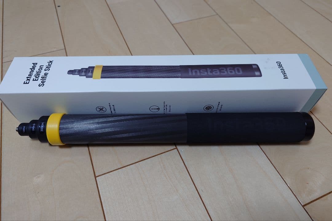 Insta360 超長い自撮り棒 3m カーボンファイバー