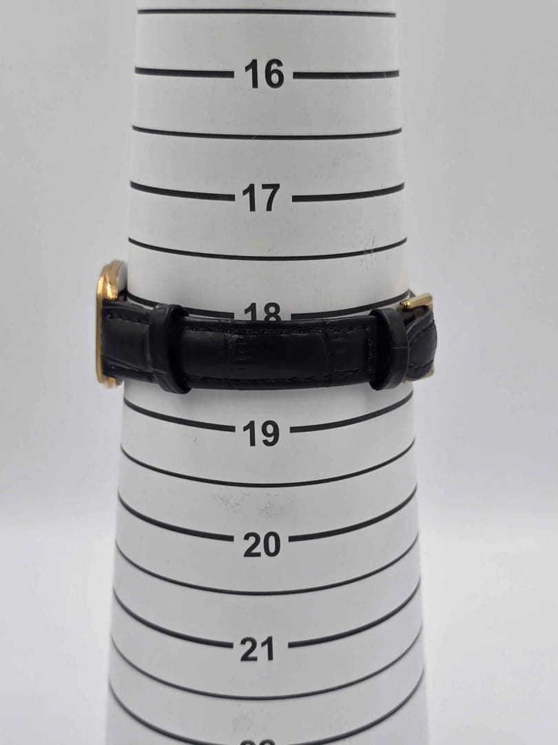 稼動OMEGA Devile 黒文字盤 アンティーク1365 新品ベルト