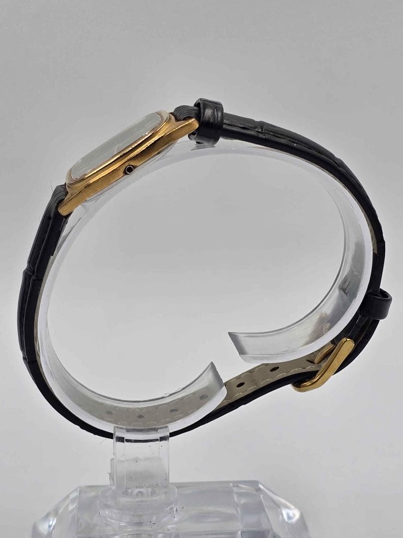 稼動OMEGA Devile 黒文字盤 アンティーク1365 新品ベルト