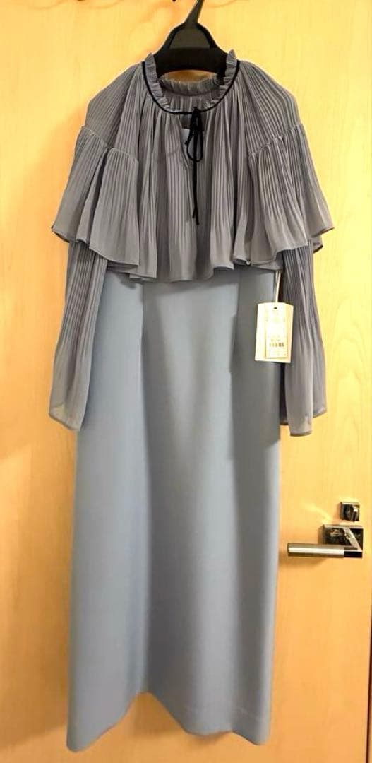 ★新品タグ付き★CELFORD ★ブラウスケープ付きドレス