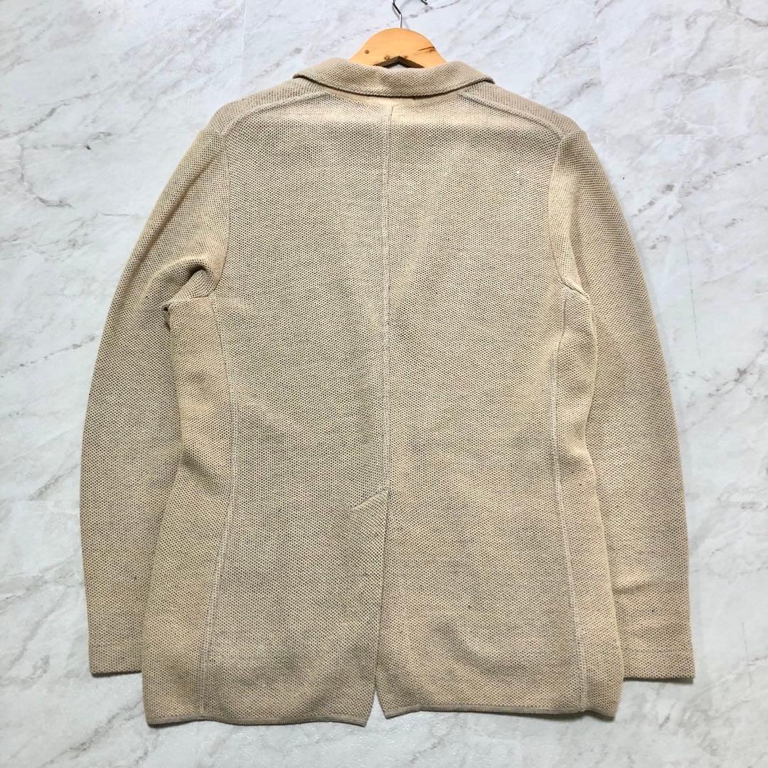 【未使用級】 LARDINI アンコン テーラード ストレッチ ベージュ