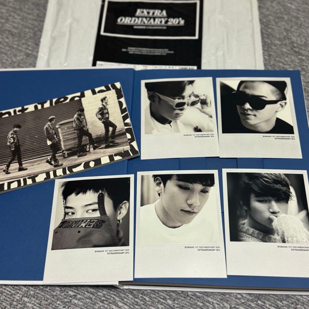 BIGBANG EXTRA ORDINARY 20’s DVD 写真集