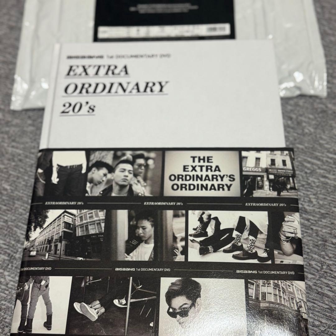 BIGBANG EXTRA ORDINARY 20’s DVD 写真集