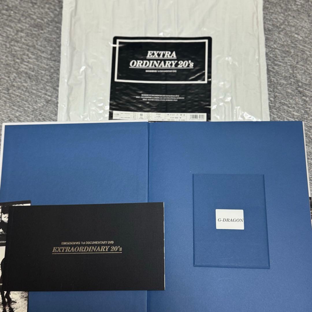 BIGBANG EXTRA ORDINARY 20’s DVD 写真集