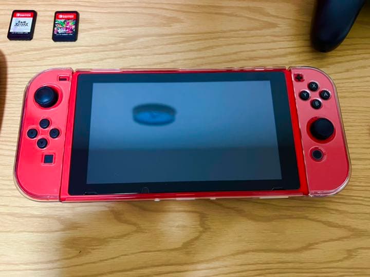 【スマブラ・スプラ2セット】NintendoSwitch  マリオレッド×ブルー