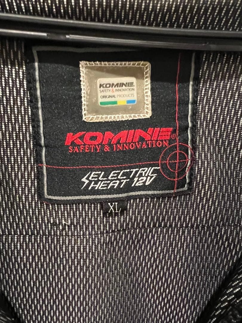 【必殺前歯】コミネ電熱ジャケット EK106 KOMINE / Lサイズ