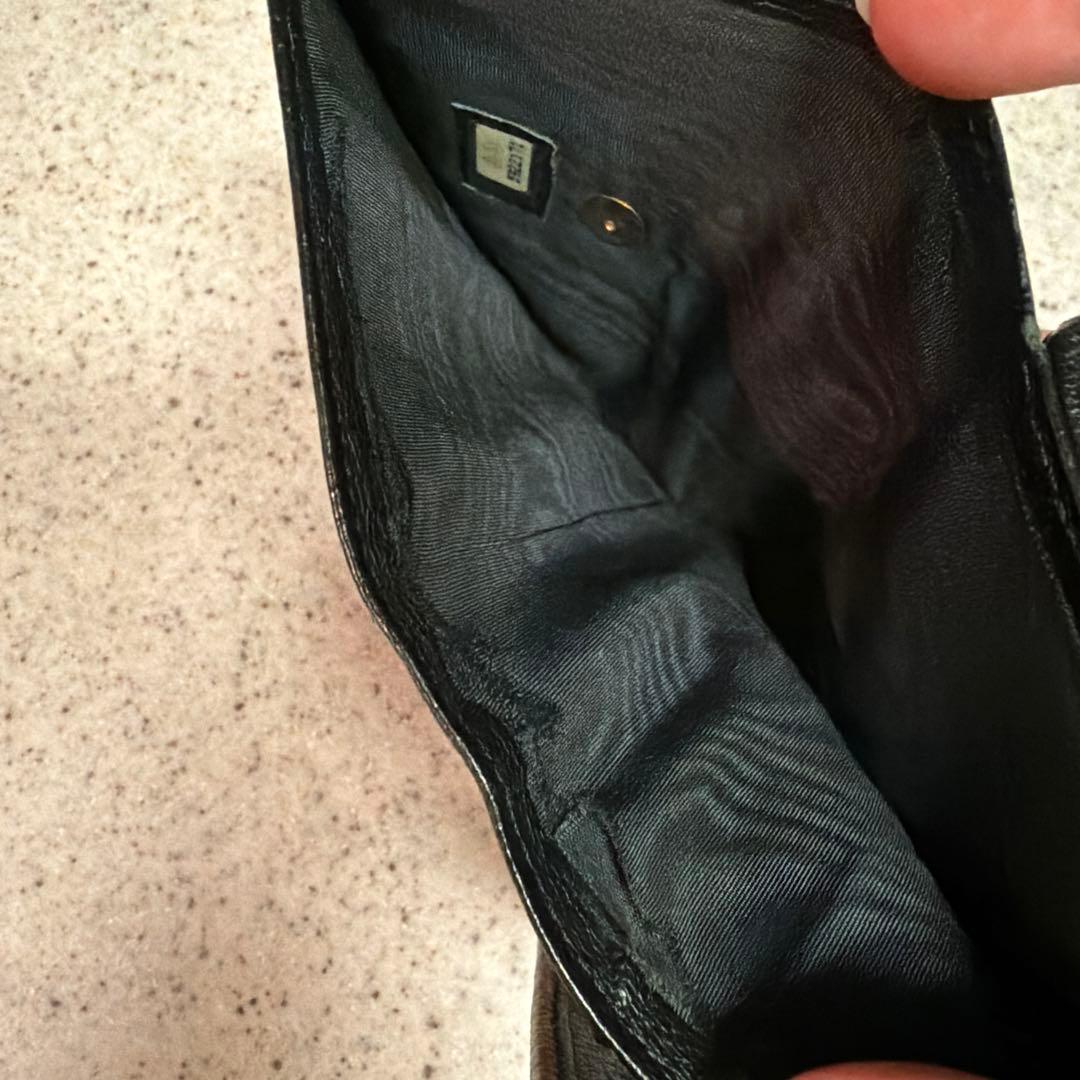 【最終お値下げ中！！】 CHANEL ブラック 三つ折り財布