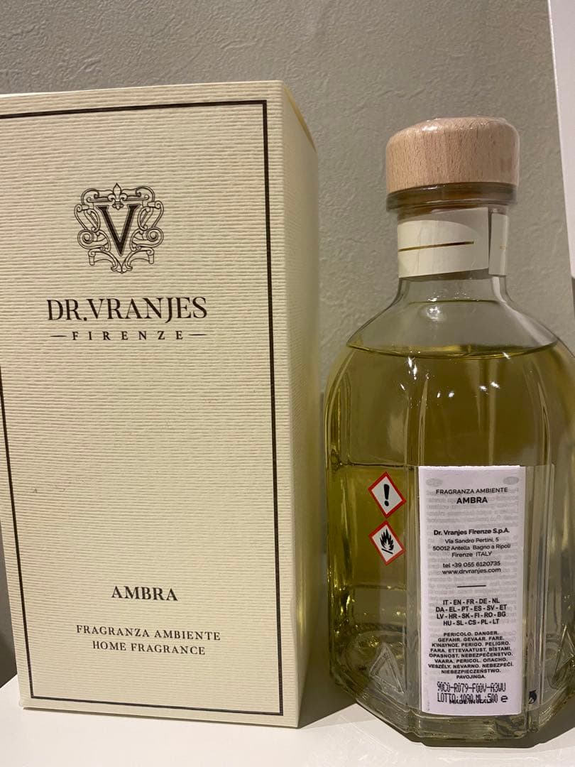 【新品・未開封】ドットールヴラニエス AMBRA アンバー 500ml