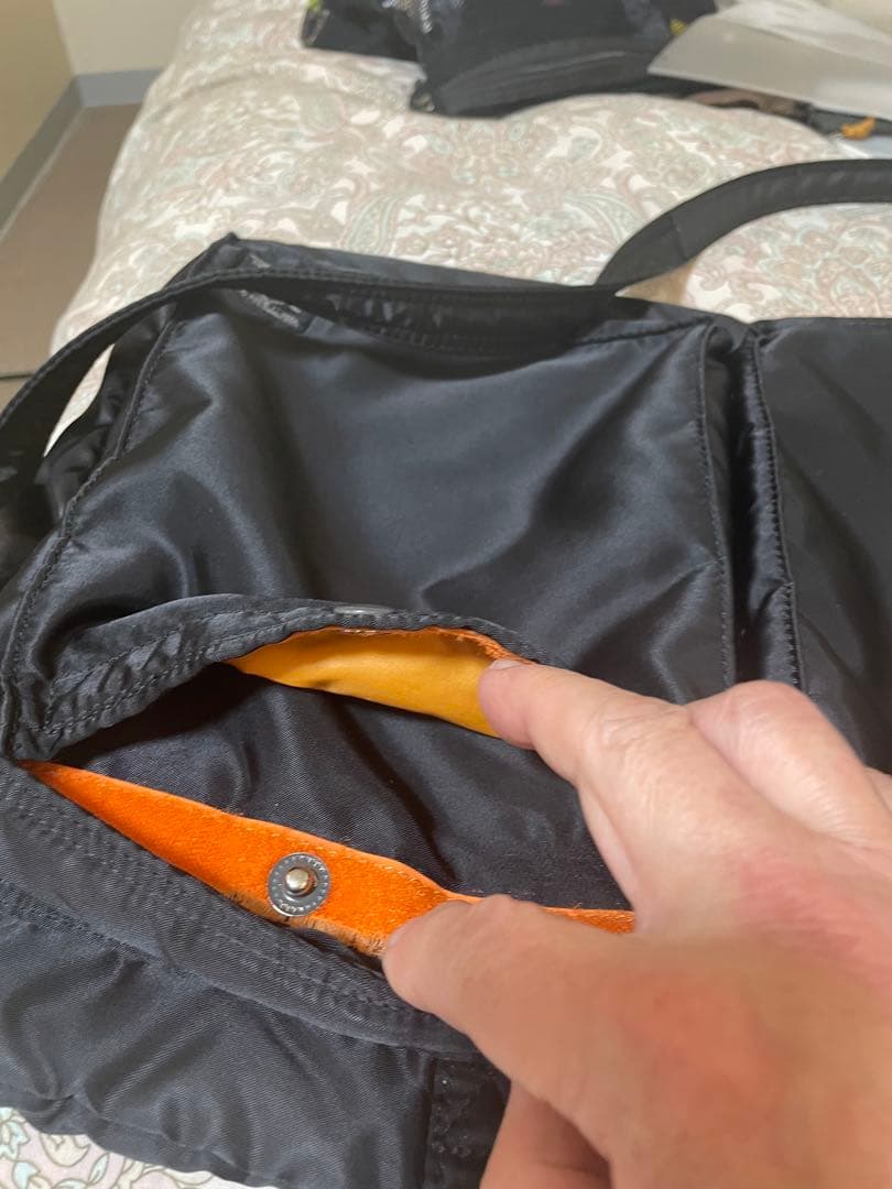 PORTER タンカーブラック ビジネスショルダーバッグ