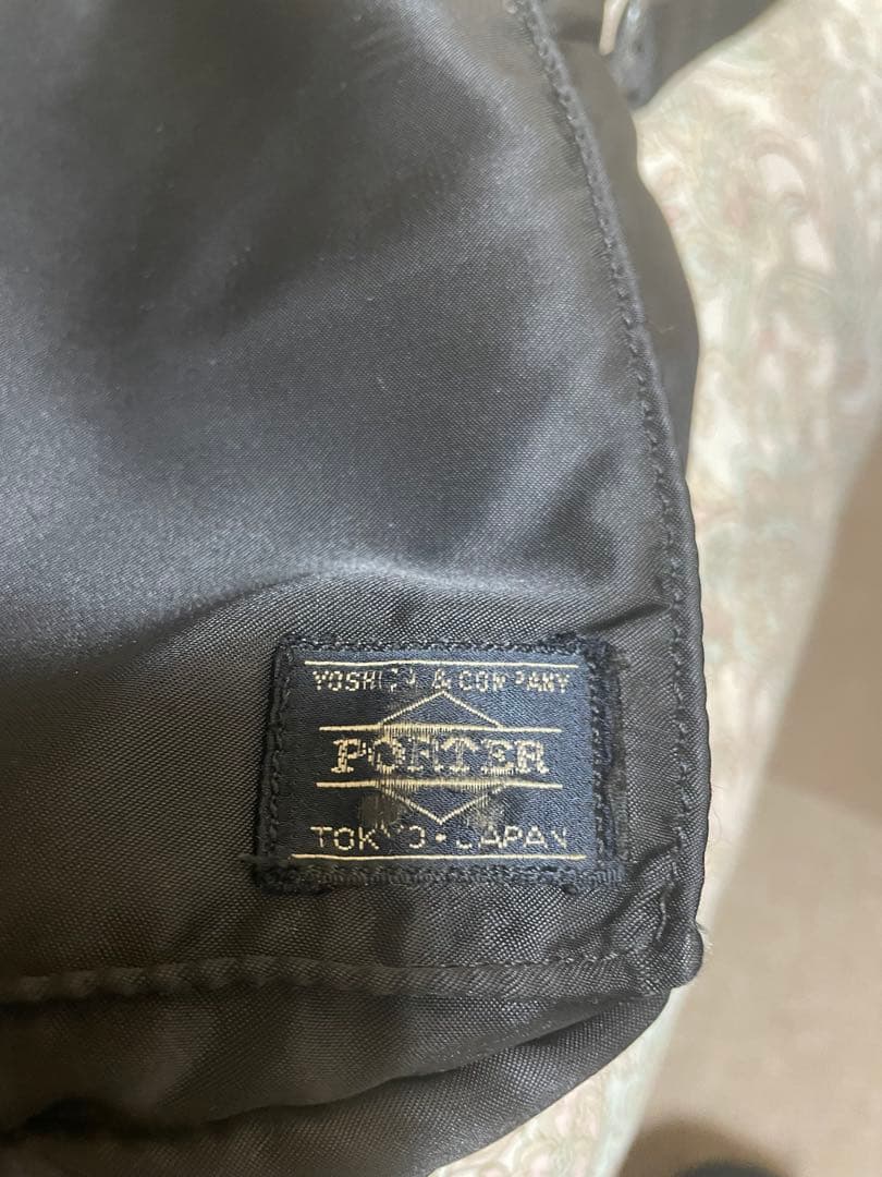 PORTER タンカーブラック ビジネスショルダーバッグ