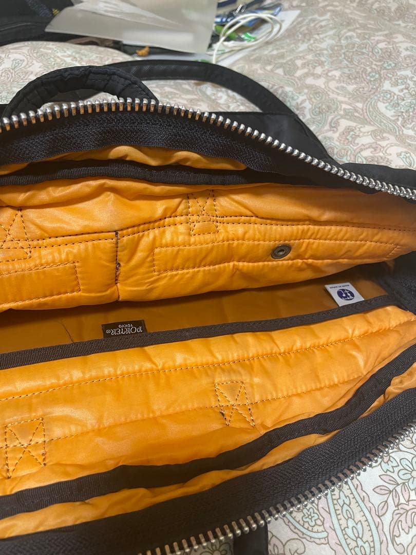 PORTER タンカーブラック ビジネスショルダーバッグ