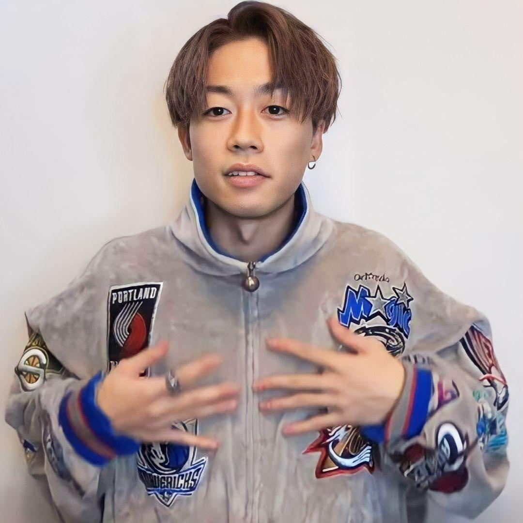 コムドットゆうた着用 unique NBA ベロアジャケット M コリア製