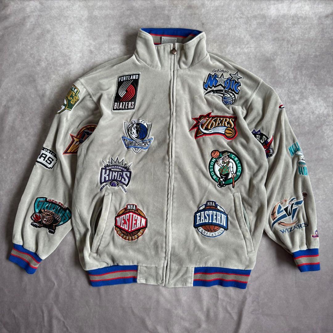 コムドットゆうた着用 unique NBA ベロアジャケット M コリア製