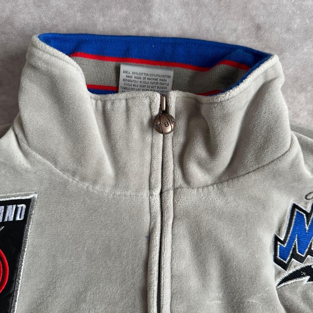 コムドットゆうた着用 unique NBA ベロアジャケット M コリア製