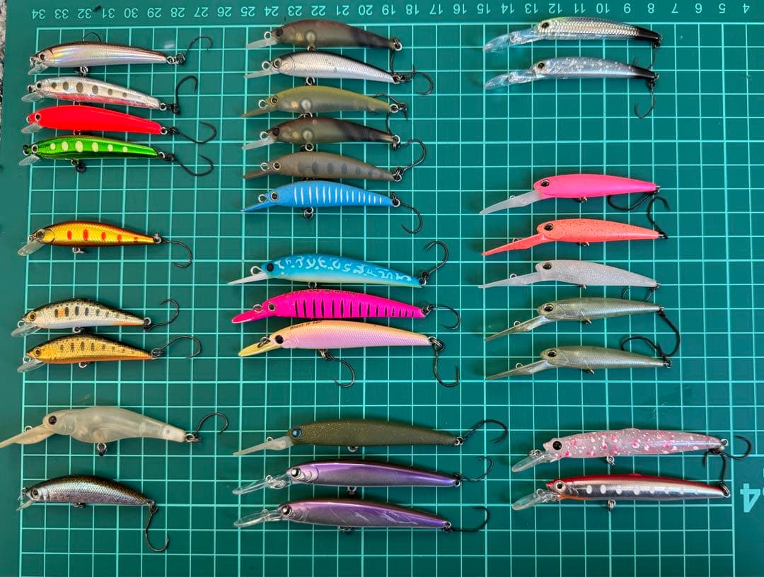 ミノー・プラグ 30個セット　管釣り