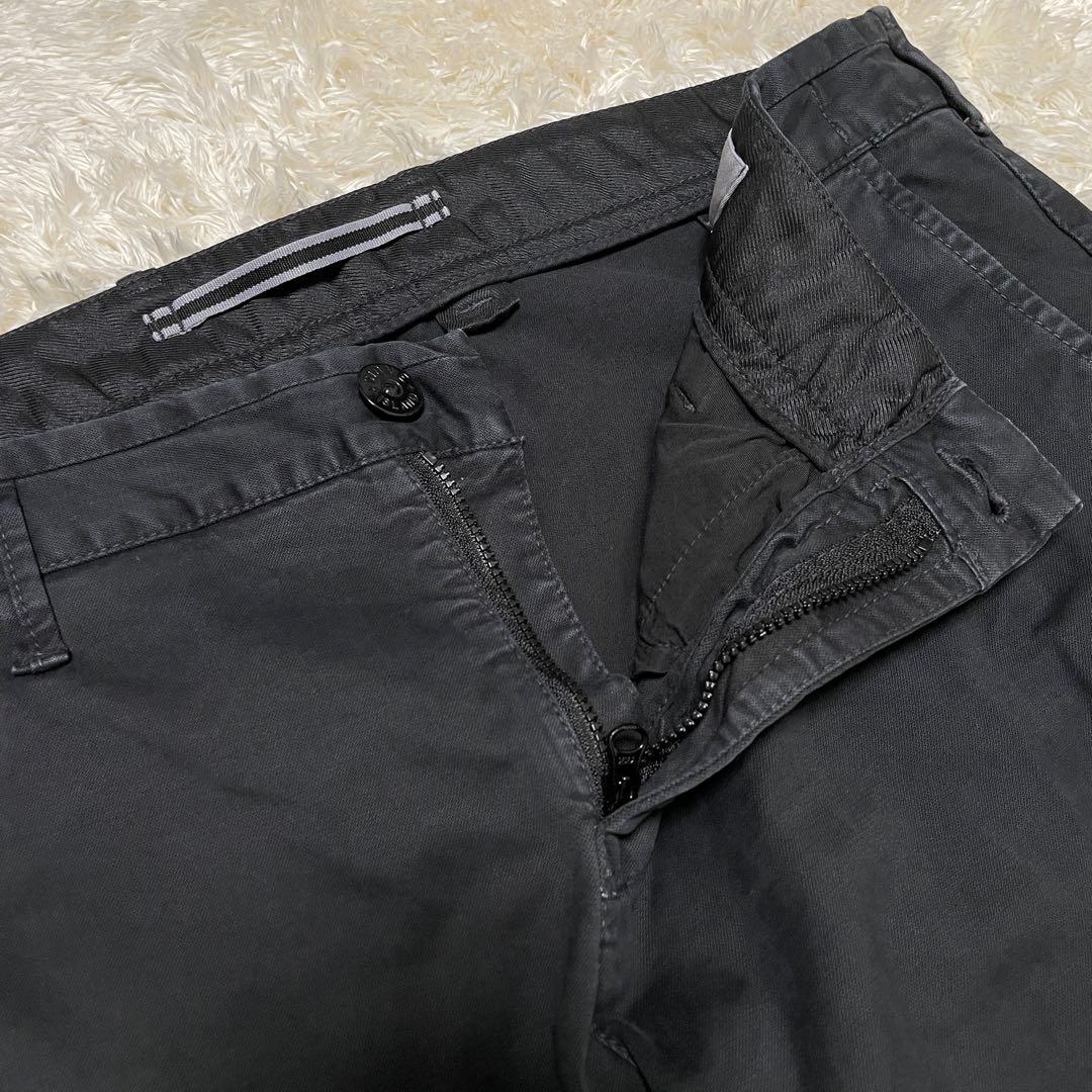STONE  スリムフィット カーゴパンツ BLACK XLサイズ